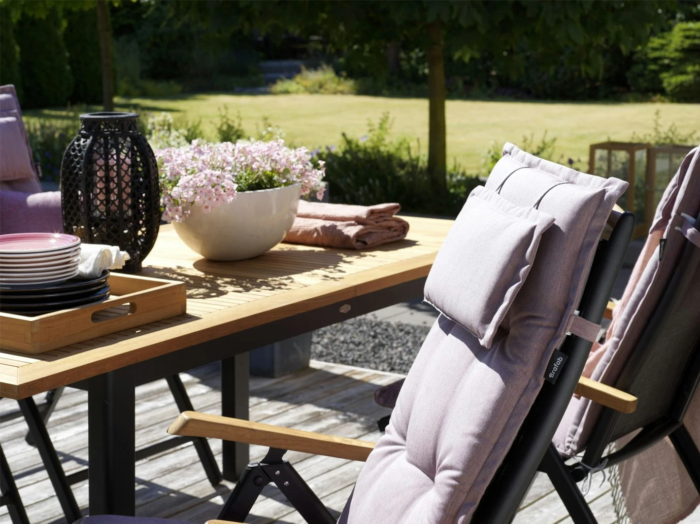 Brafab Andy Stuhl, Teak / Black 5 Brafab Andy Stuhl, Teak / Black – Bild 3