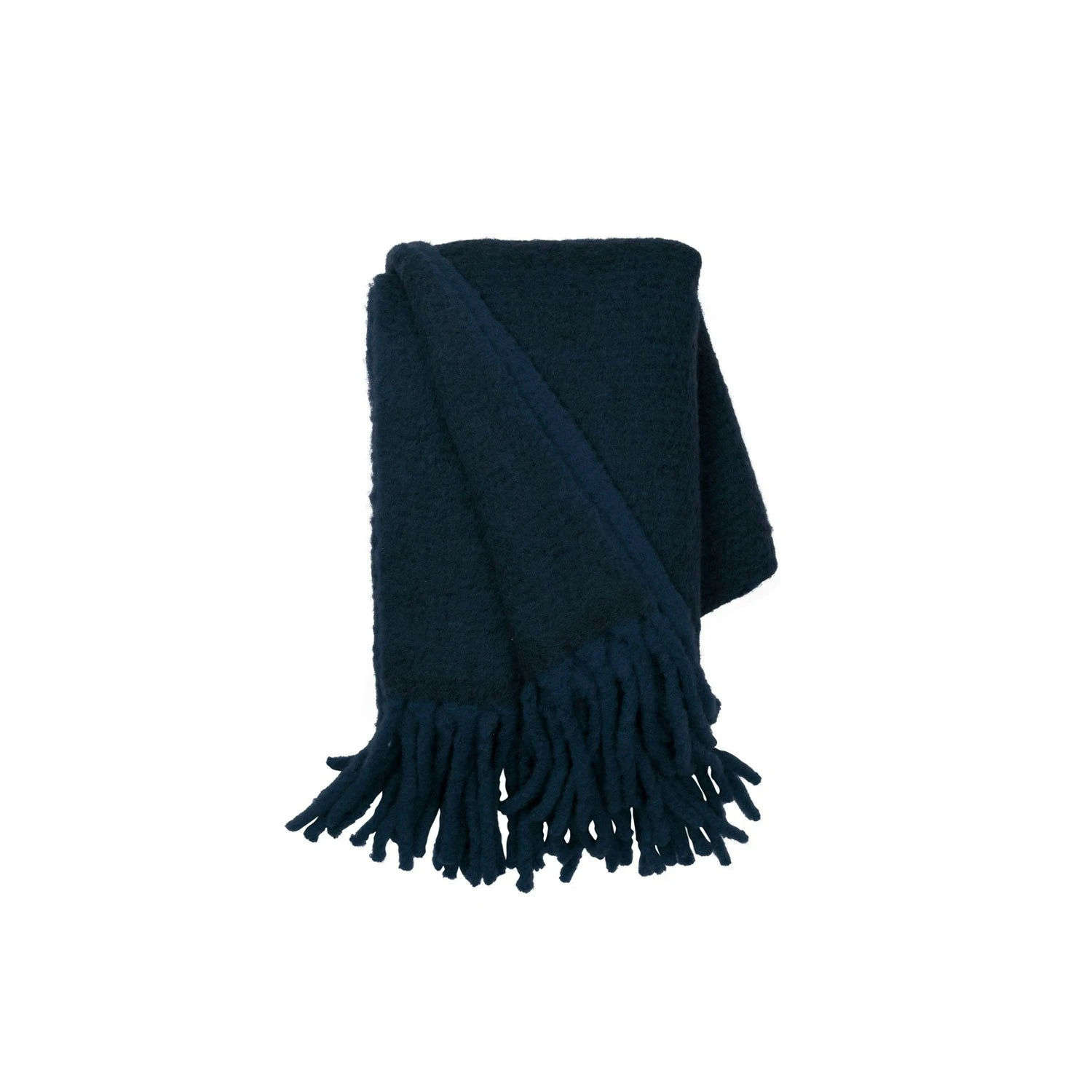 Cozy Living Mathea Decke 130x170 Cm, Midnight Blue 3 Cozy Living Mathea Decke 130x170 Cm, Midnight Blue