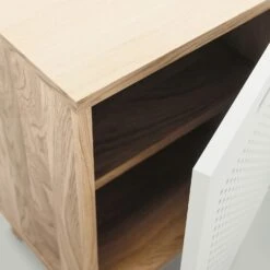 Ray Nachttisch, Eiche / Weiß -Möbel Verkauf department ray bedside table 5