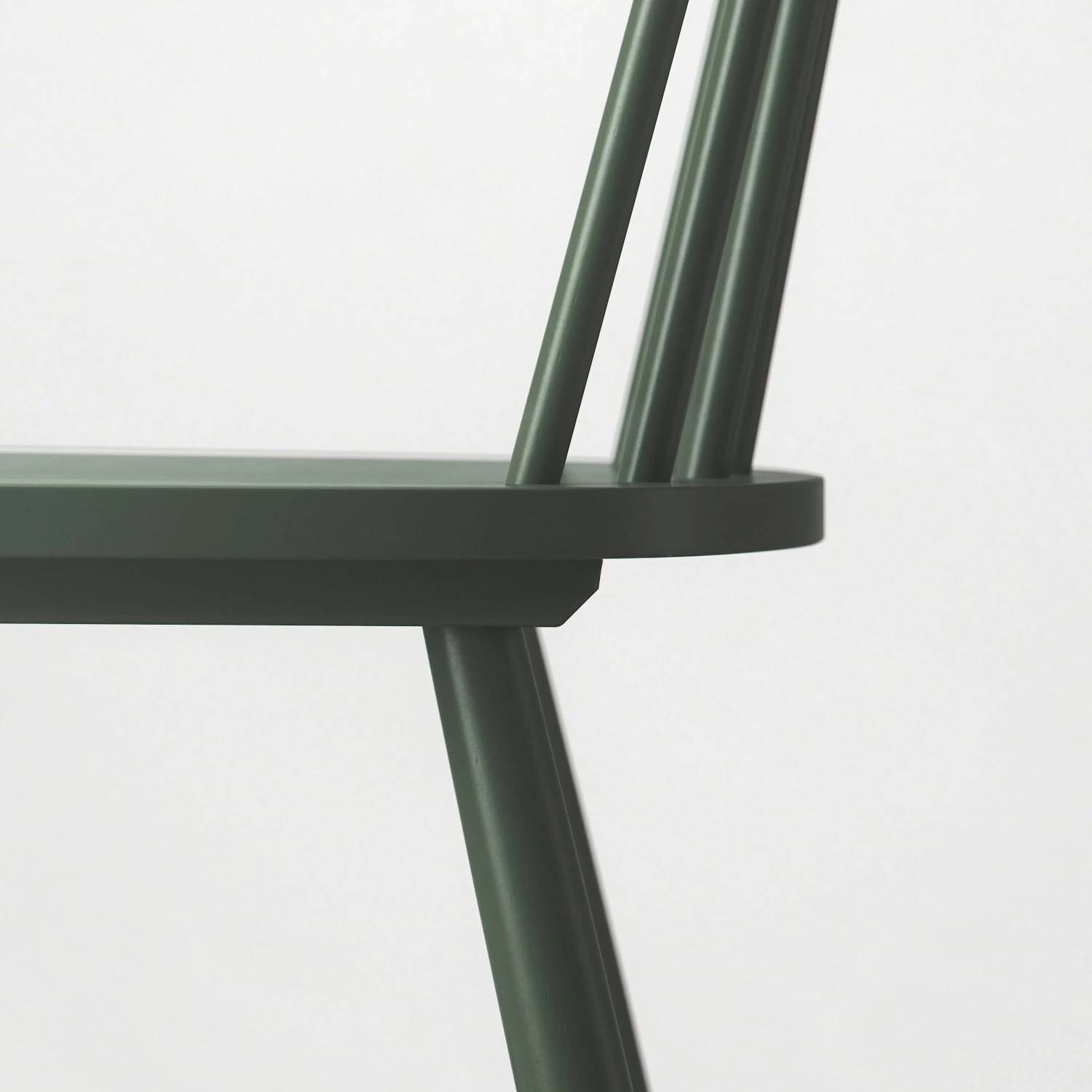 Wood H17 Windsor-Stuhl, Dunkelgrün 8 Wood H17 Windsor-Stuhl, Dunkelgrün – Bild 6