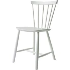 J46 Stuhl, Weiß -Möbel Verkauf fdb mbler j46 chair white ral 9010 gloss 10 2