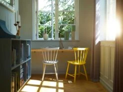 J46 Stuhl, Weiß -Möbel Verkauf fdb mbler j46 chair white ral 9010 gloss 10 4