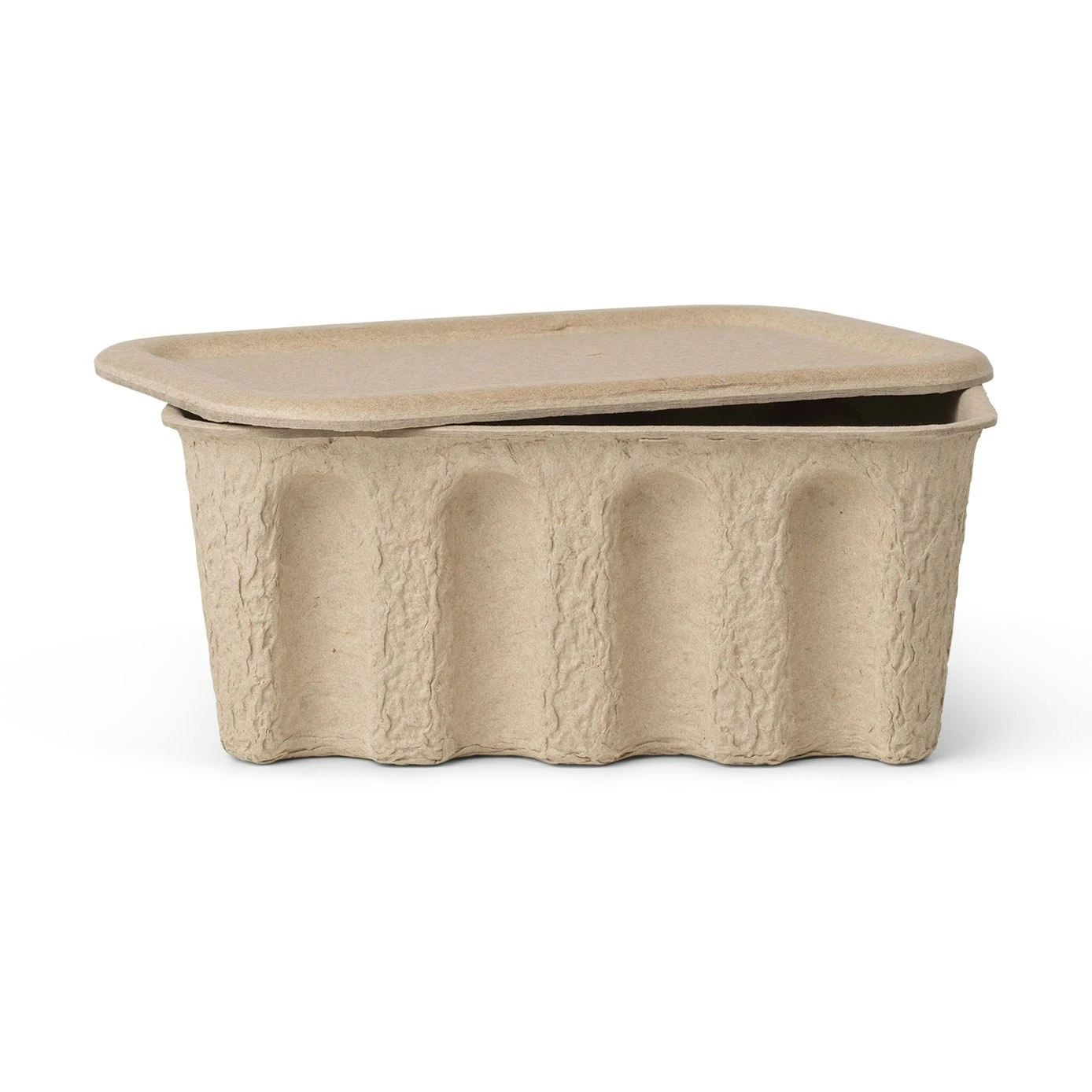 Ferm LIVING Paper Pulp Kisten 28x18 Cm, 2-er Set 4 Ferm LIVING Paper Pulp Kisten 28x18 Cm, 2-er Set – Bild 2