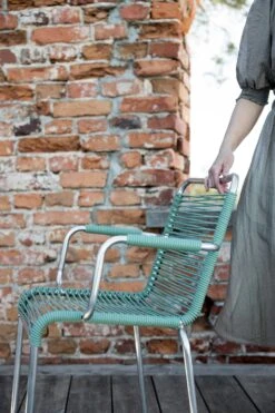 FIAM Mya Spaghetti Lehnstuhl, Sage Green 12 FIAM Mya Spaghetti Lehnstuhl, Sage Green -Möbel Verkauf fiam mya spaghetti with armrests black 11