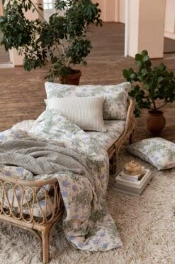 Plumbago Bettwäsche, 140x200 + 50x70 Cm -Möbel Verkauf garbo friends plumbago 21