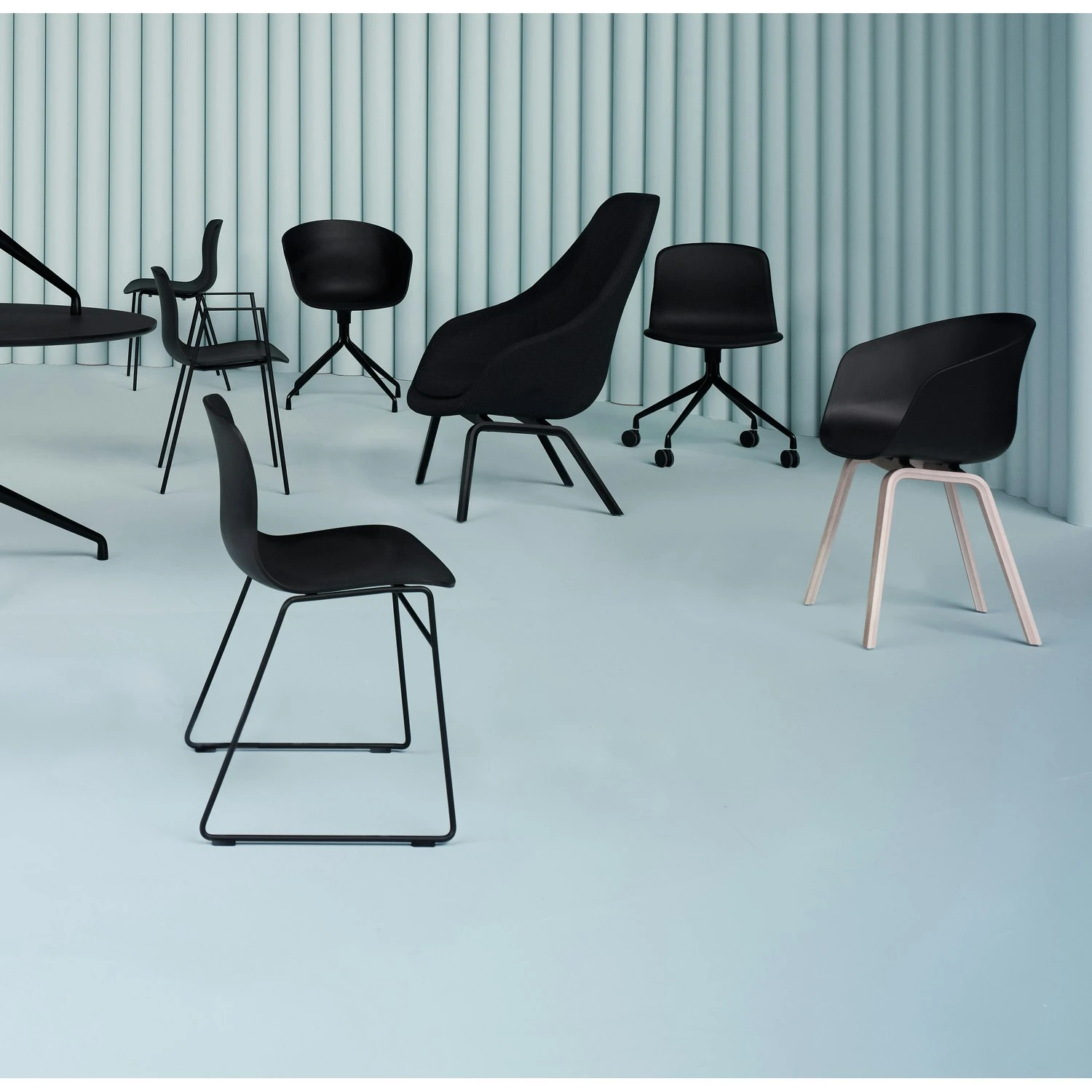 Hay About A Chair 22, Weiß/Eiche 7 Hay About A Chair 22, Weiß/Eiche – Bild 5