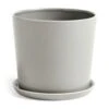 Hay Botanical Topf Mit Teller Hellgrau , 18 Cm -Möbel Verkauf hay pflanzentopfopf mit teller hellgrau 5