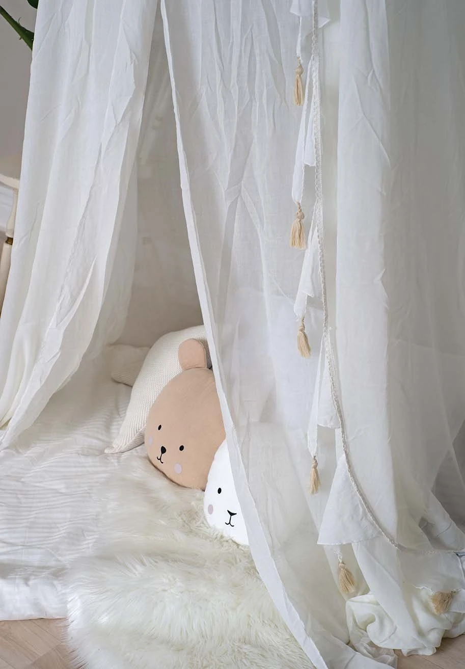 JaBaDaBaDo Canopy Betthimmel, Weiß 5 JaBaDaBaDo Canopy Betthimmel, Weiß – Bild 3