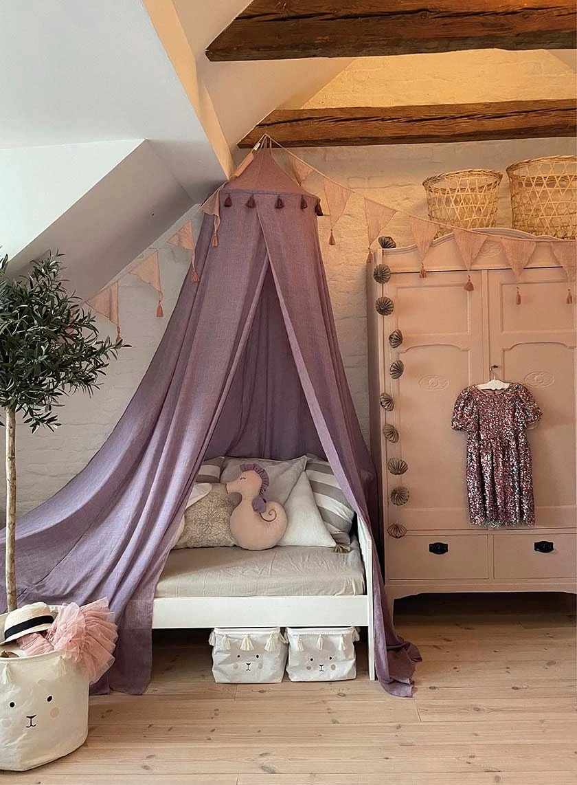 JaBaDaBaDo Canopy Betthimmel, Weiß 6 JaBaDaBaDo Canopy Betthimmel, Weiß – Bild 4