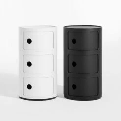 Kartell Componibili Modular System 3 Compartments, Matt White 7 Kartell Componibili Modular System 3 Compartments, Matt White -Möbel Verkauf kartell componibili aufbewahrung 3 fach weiss 15