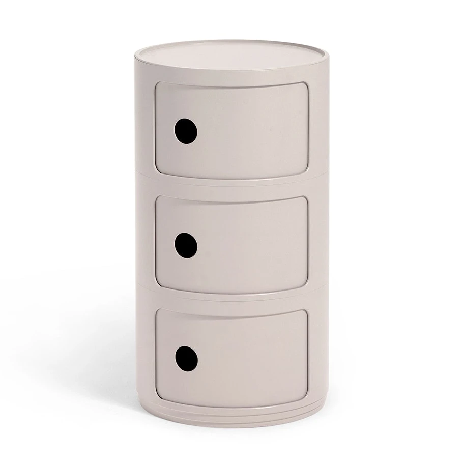 Kartell Componibili Bio Container, Creme 3 Kartell Componibili Bio Container, Creme