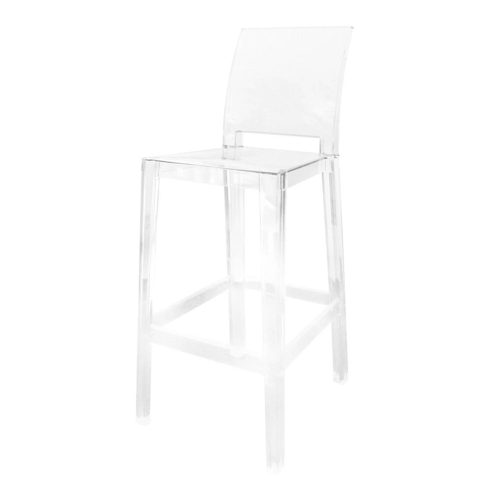 Kartell One More Please Hocker, Kristall 3 Kartell One More Please Hocker, Kristall