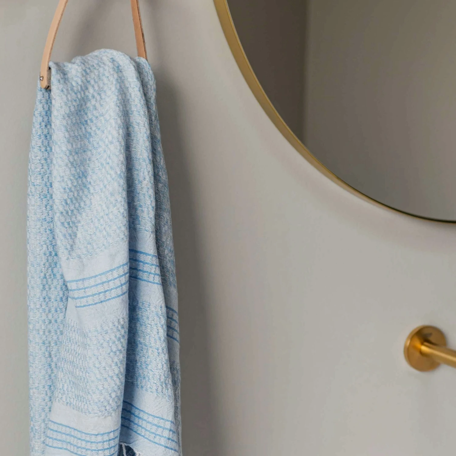 Mette Ditmer Bodrum Handtuch, Hellblau 4 Mette Ditmer Bodrum Handtuch, Hellblau – Bild 2