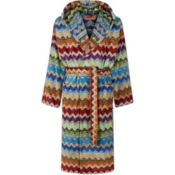 Missoni Home Alfred Bademantel Mit Kapuze 159, Large