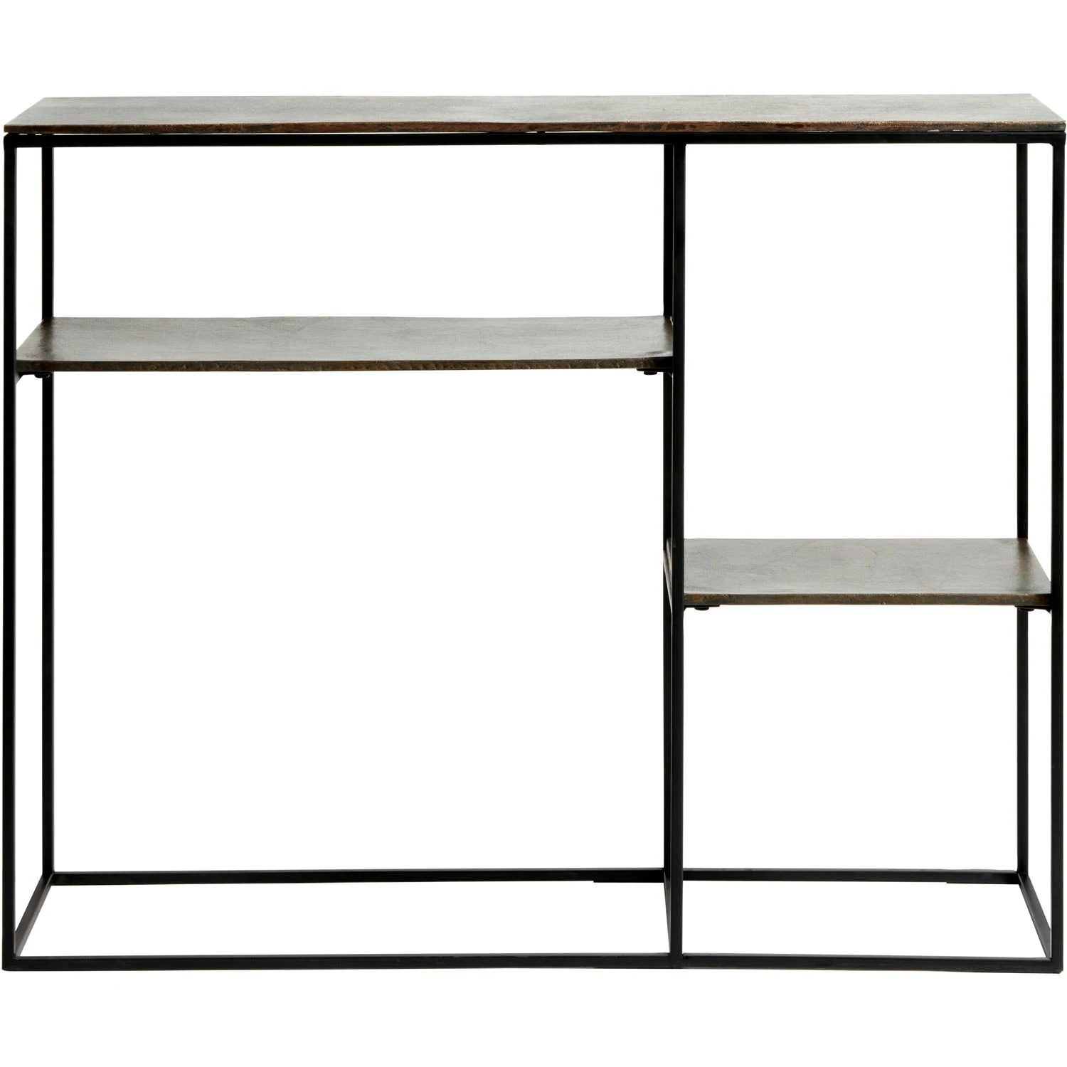 Muubs Hitch Konsolentisch L110xD30xH90 Cm, Schwarz / Altmessingfarben 3 Muubs Hitch Konsolentisch L110xD30xH90 Cm, Schwarz / Altmessingfarben