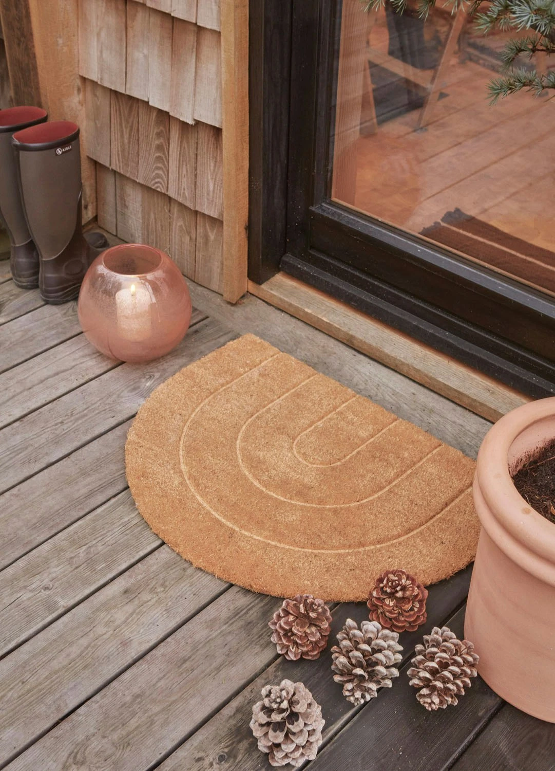 OYOY Rainbow Türmatte 55x75 Cm, Natur 5 OYOY Rainbow Türmatte 55x75 Cm, Natur – Bild 3