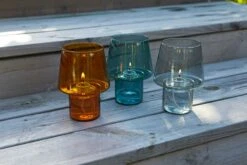 RIG TIG Viva Hurricane Öllampe, Rauchfarben -Möbel Verkauf rig tig by stelton viva hurricane oil lamp 165 cm 1