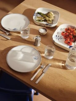 Royal Copenhagen Blue Fluted Mega Ofenform, 30x30 Cm -Möbel Verkauf royal copenhagen blue fluted mega oven form square 30x30cm 4