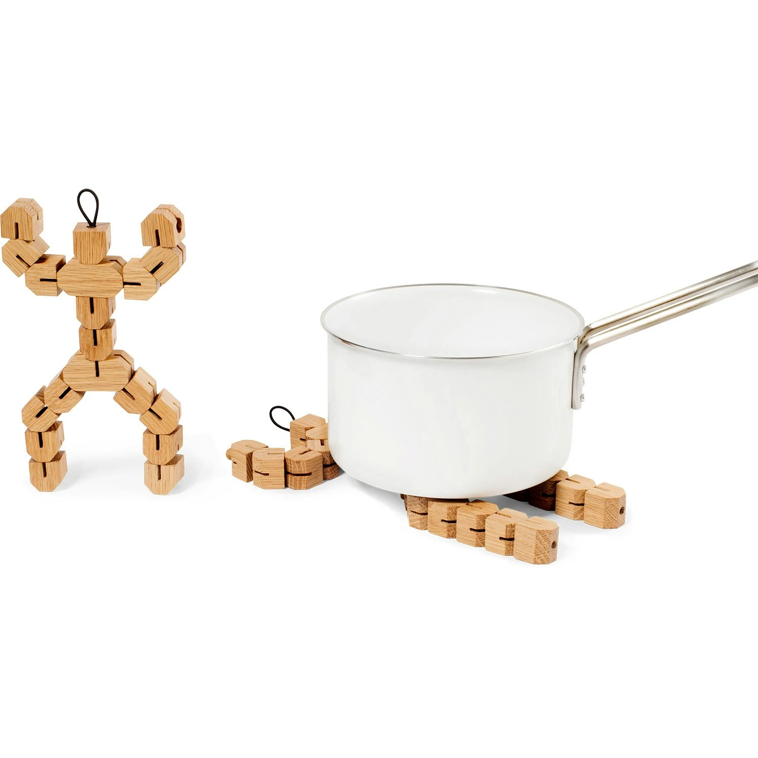 Spring Copenhagen Clumsy Hans Topfuntersetzer, Eiche 20 Cm 5 Spring Copenhagen Clumsy Hans Topfuntersetzer, Eiche 20 Cm – Bild 3