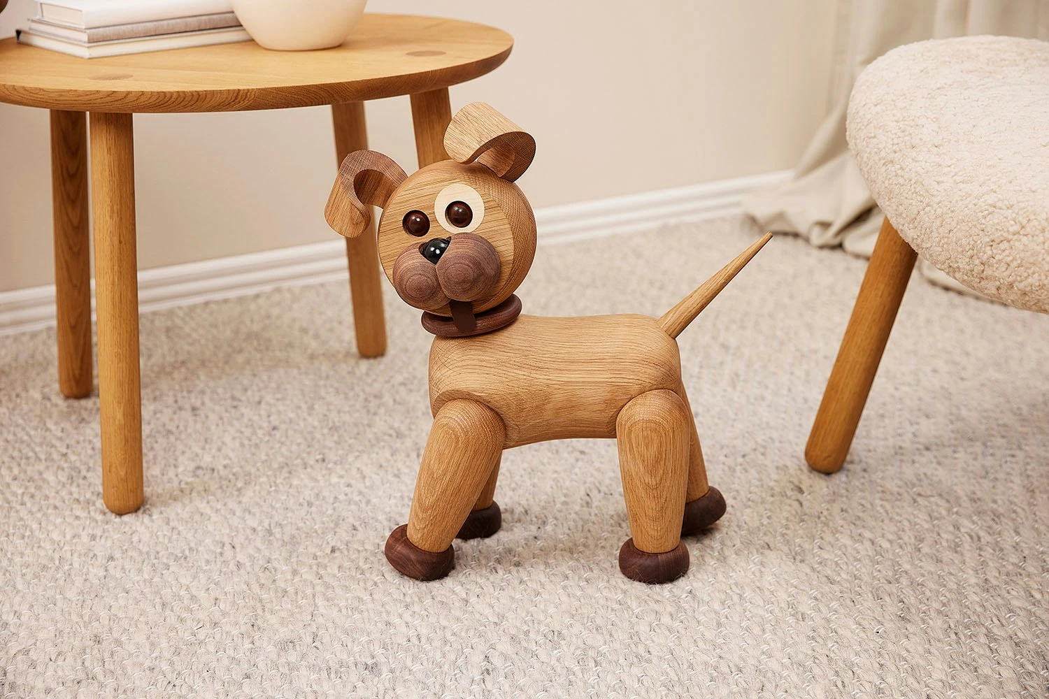 Spring Copenhagen Big Happy Dog Holzfigur 38 Cm 4 Spring Copenhagen Big Happy Dog Holzfigur 38 Cm – Bild 2