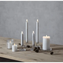 Star Trading Flamme LED Antike Kerze Weiß 2-er Set, 15 Cm -Möbel Verkauf star trading flamme led antike kerze wei 2 er set 9