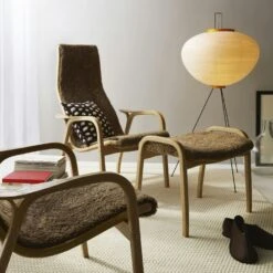 Swedese Lamino Hocker Schafsfell/Eiche, Scandinavian Grey 10 Swedese Lamino Hocker Schafsfell/Eiche, Scandinavian Grey -Möbel Verkauf swedese lamino hocker schafsfell eiche 12