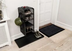 Shoe Rack 25x35x77 Cm, Black -Möbel Verkauf tica copenhagen shoe rack black 3