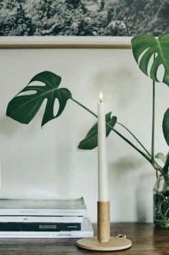 LED Stabkerze Nordic White 2,3x25,5 Cm, 2-er Set -Möbel Verkauf uyuni led stabkerze nordisch wei 23x25 cm 2 er set 3